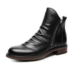 Crimto - Casual Leather Boots